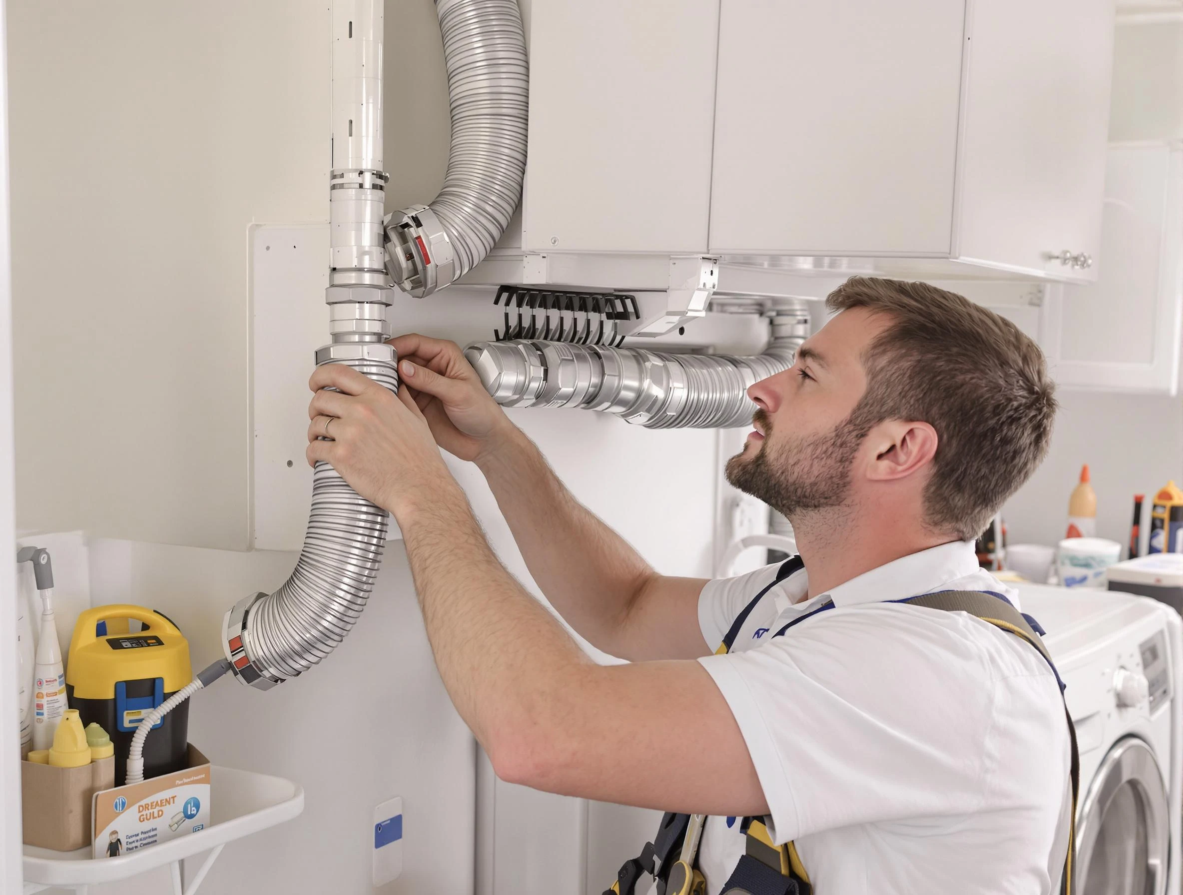 Professional dryer vent repair and installation by Newnan Dryer Vent Cleaning in Newnan