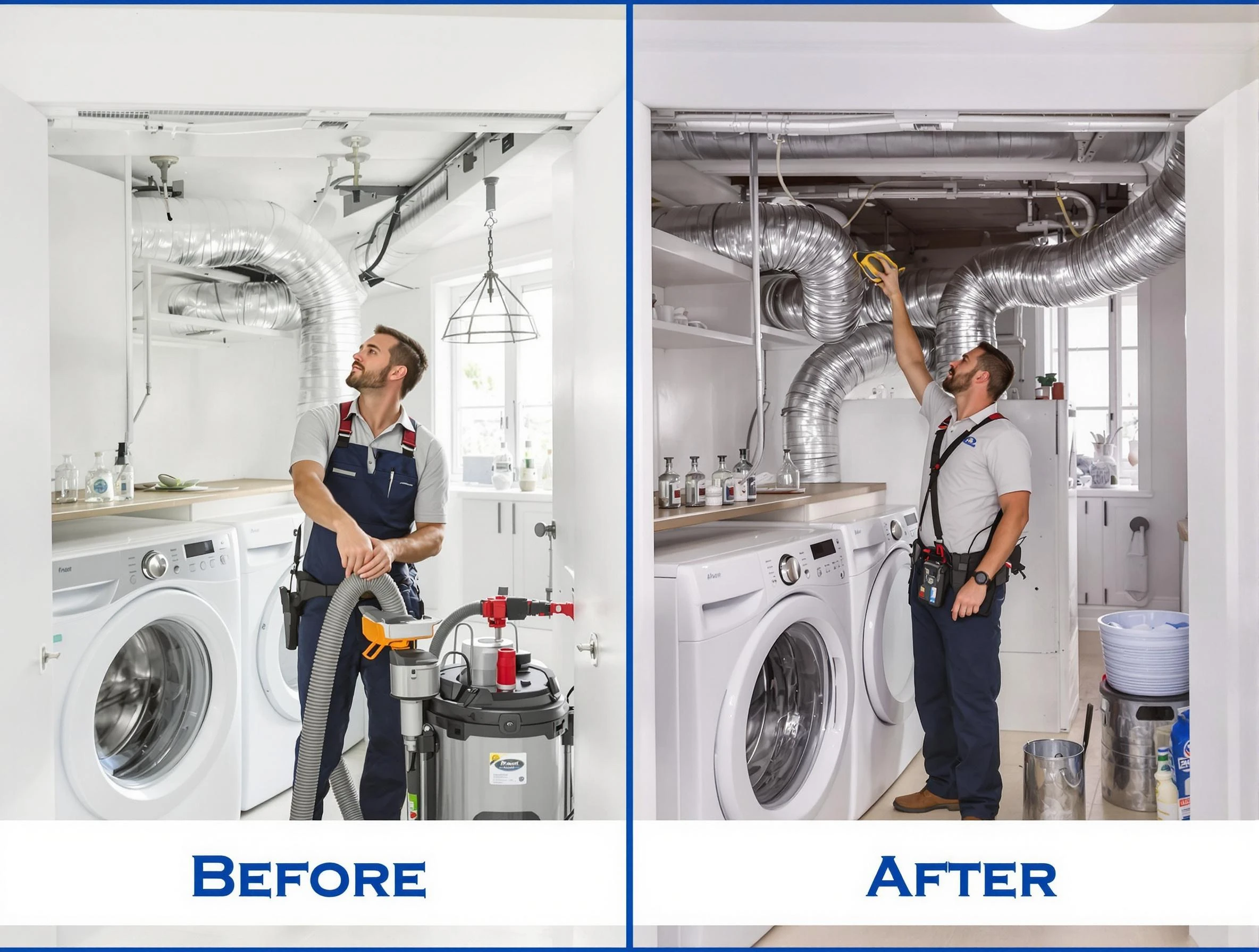 Expert gas dryer vent cleaning by Newnan Dryer Vent Cleaning in Newnan